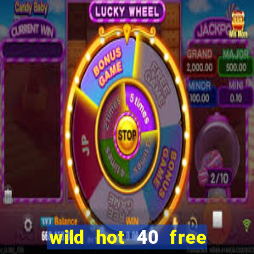 wild hot 40 free spins slot