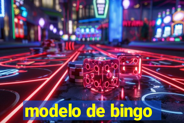 modelo de bingo