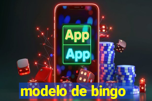 modelo de bingo