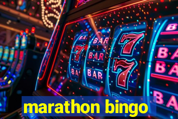 marathon bingo