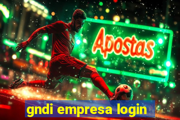 gndi empresa login