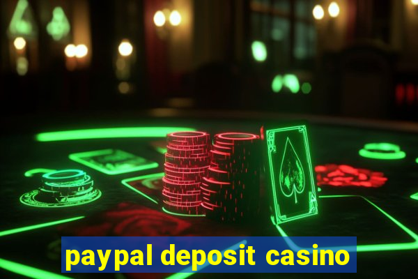 paypal deposit casino