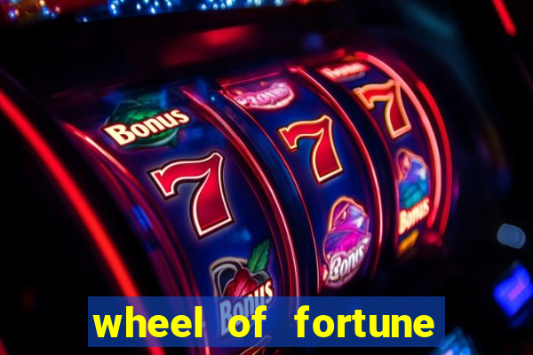 wheel of fortune slots game