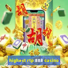 highest rtp 888 casino