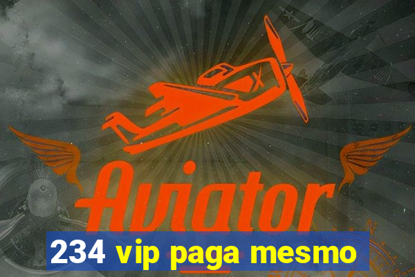 234 vip paga mesmo