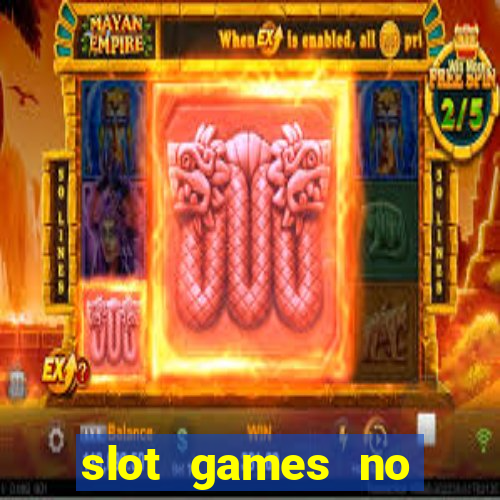 slot games no deposit bonus