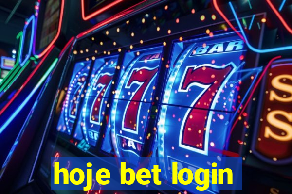 hoje bet login