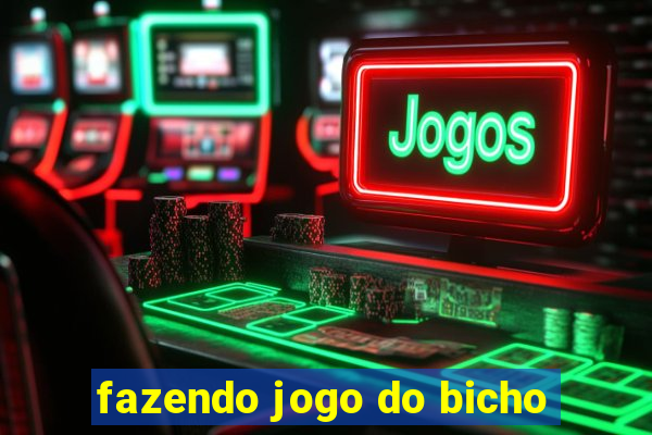 fazendo jogo do bicho