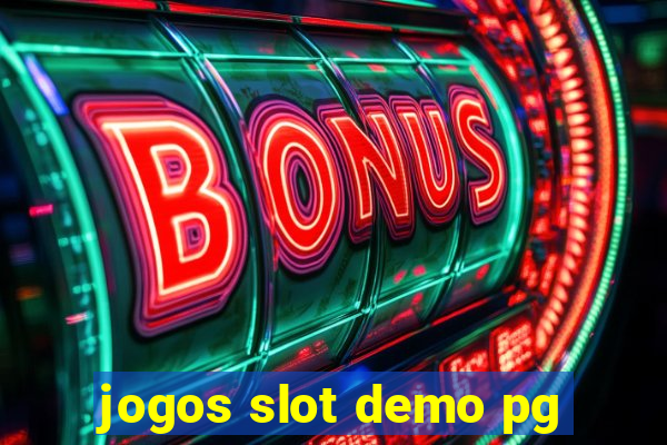 jogos slot demo pg