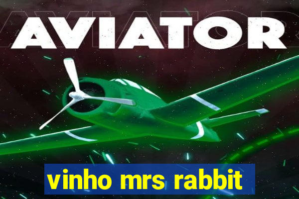 vinho mrs rabbit