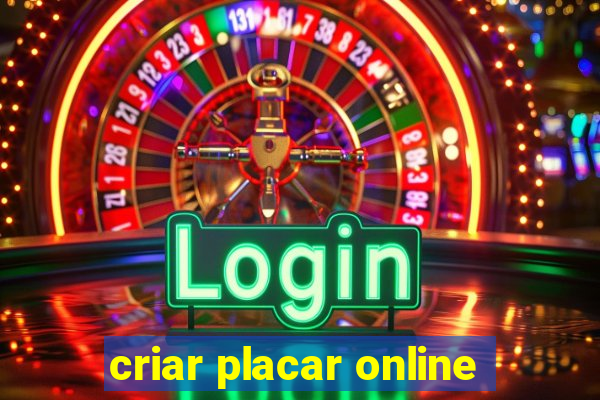 criar placar online