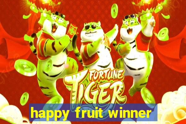 happy fruit winner