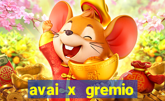 avai x gremio novorizontino palpite