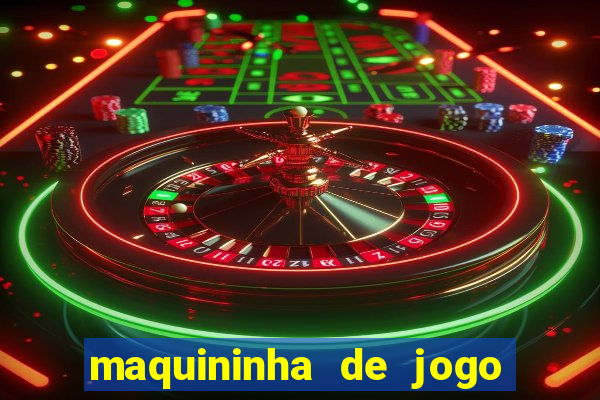 maquininha de jogo de futebol