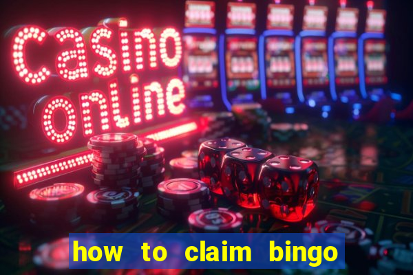 how to claim bingo plus jackpot