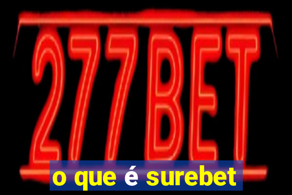 o que é surebet