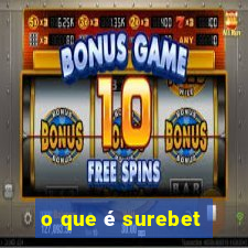 o que é surebet