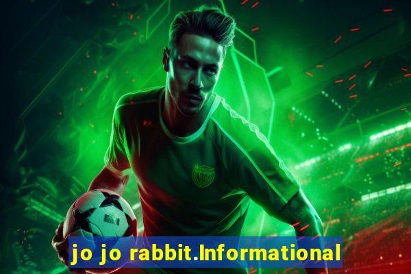 jo jo rabbit.Informational