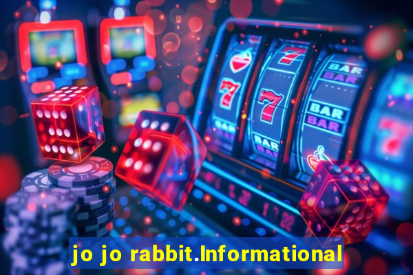 jo jo rabbit.Informational