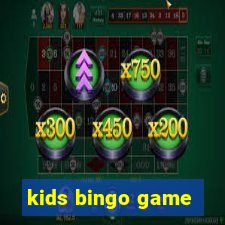 kids bingo game