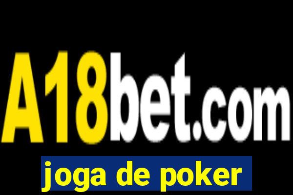 joga de poker