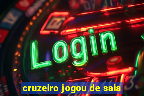 cruzeiro jogou de saia