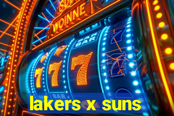 lakers x suns