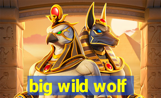 big wild wolf