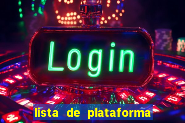 lista de plataforma de jogos