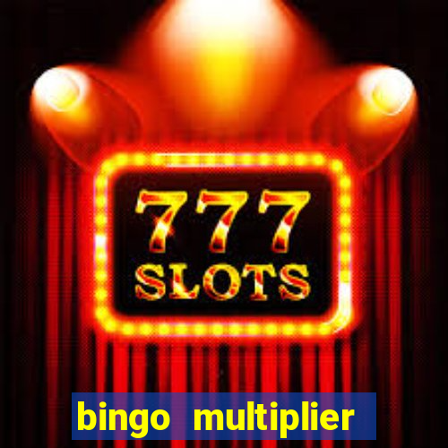 bingo multiplier scratch card