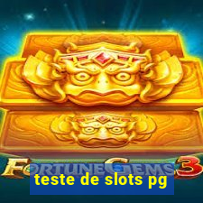 teste de slots pg