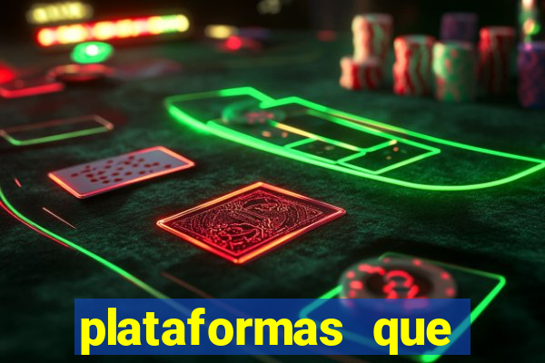 plataformas que mais pagam slots