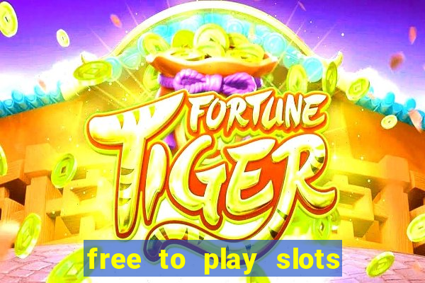 free to play slots no download