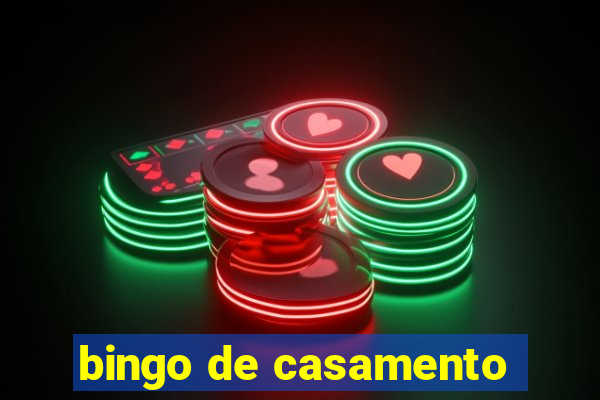 bingo de casamento