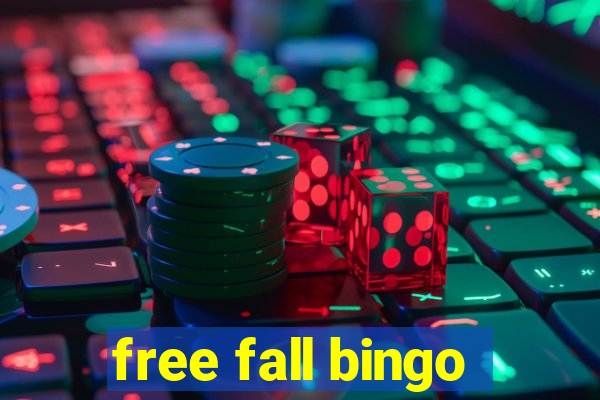 free fall bingo