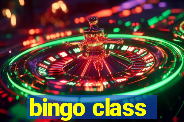 bingo class