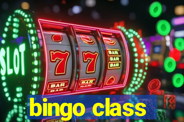 bingo class