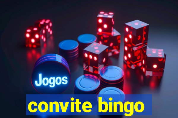 convite bingo