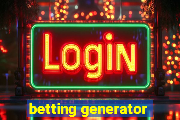 betting generator