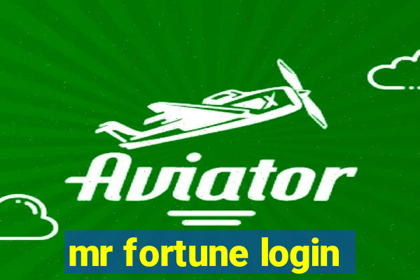 mr fortune login