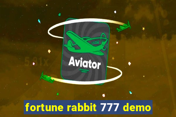 fortune rabbit 777 demo