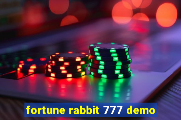 fortune rabbit 777 demo