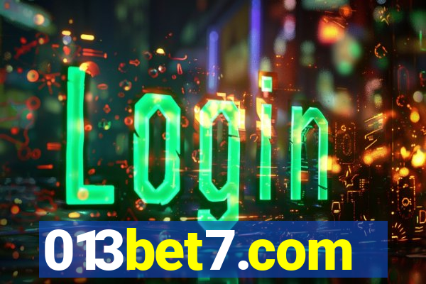 013bet7.com