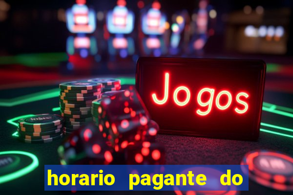 horario pagante do coelho fortune