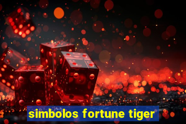 simbolos fortune tiger