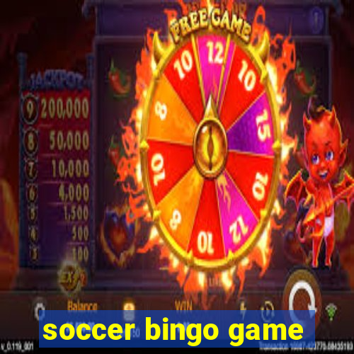 soccer bingo game