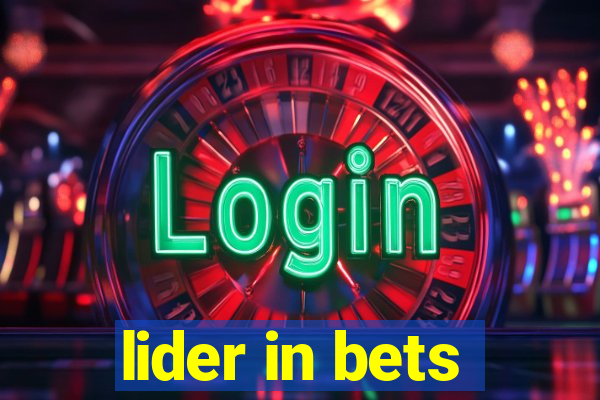 lider in bets