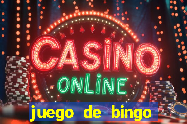 juego de bingo para ganar dinero