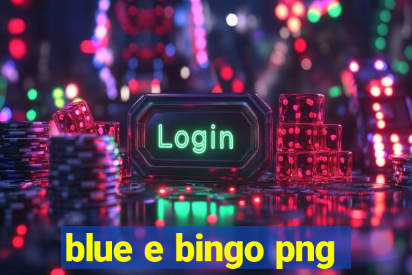 blue e bingo png