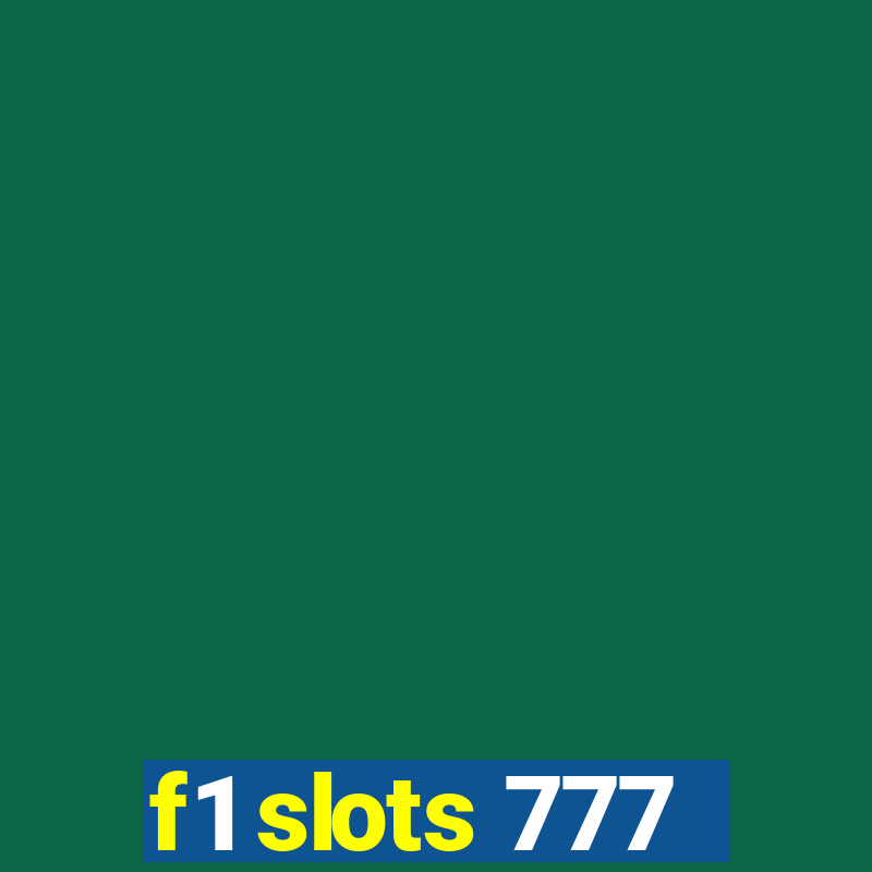 f1 slots 777